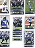 2009 Topps Tennessee Titans Team Set of 16 cards including Chris Johnson, Vince Young, Kerry Collins and more!