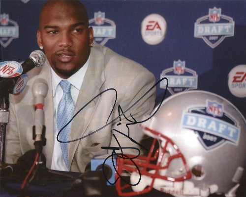 JAMARCUS RUSSELL OAKLAND RAIDERS,LSU TIGERS,SIGNED 8X10 PHOTO, + COA