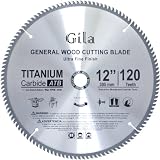 Buy 12-Inch 120 Teeth ATB Ultra Fine Finish Carbide Saw Blade by Gilatools