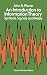 An Introduction to Information Theory, Symbols, Signals and Noise