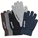 Men's Solid Color Knitted Wool Acrylic Gloves - Various Colors