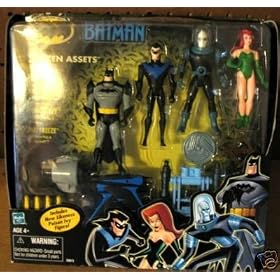 Batman the Animated Series: Frozen Assets Box Set 4 Action Figures (Batman, Nightwing, Mr. Freeze,... by