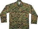 Camouflage Shirts Digital Camo Fatigue Shirt