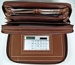 Mundi Leather Big Fat Wallet ~Tan