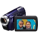 Panasonic SDR-S7A - Camcorder - widescreen - 680 Kpix - optical zoom: 10 x - supported memory: MMC, SD, SDHC - flash card - blue