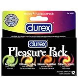 Durex Pleasure Pack, Assorted Styles 12 ea