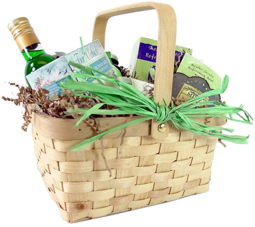 Minty Fresh Luxury Mint Peppermint themed gift basket by Touch of Europe Gift Baskets