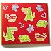 Amanda Blu Print 12 Inch by 12 Inch Postbound Album, Juvenile Critters