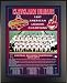 Black 11x13 1997 American League Champions Cleveland Indians Championship Team Photo Plaque