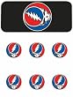 Grateful Dead - "Steal Your Face" Black Guitar Pick Tin - 6 Picks