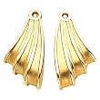 14K Yellow Gold Earring Jackets