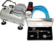 Multi-Purpose 0.3 DUAL-ACTION AIRBRUSH w/Air Compressor