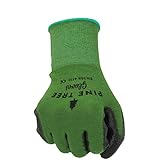 Bamboo Work and Gardening Gloves for Women and Men, Best Protective Second Skin Working Gloves Medium
