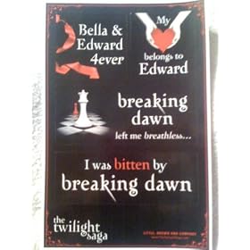 Twilight Stickers (1 Sheet)