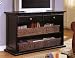 Distressed Black TV Stand by Coaster Furniture