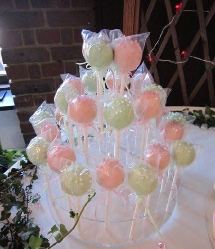 3 Tier Cake Pops Stand Tree Tower Cup Cake Display Dessert Tower