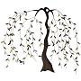 Willow Metal Wall Art, 43"Hx35"W, GOLD/BRONZE