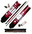 Trademark Poker 40-549R Red Royal Flush Poker Pool Stick