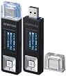 Samsung YP-U 2 Q Flash Tragbarer MP3-Player 2 GB