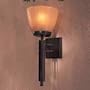 Minka Lavery Outdoor Lineage 8631-357 1-LT 60w (18"H x 7"W) Wall Lighting in Iron Oxide