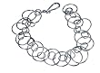 Jane Davis - JDJCIR016 - Bracelet Femme - Argent 925/1000 14 Gr