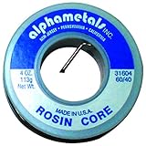 American Terminal AT-31604 60-40 Rosin Core Solder (4 Ounces)