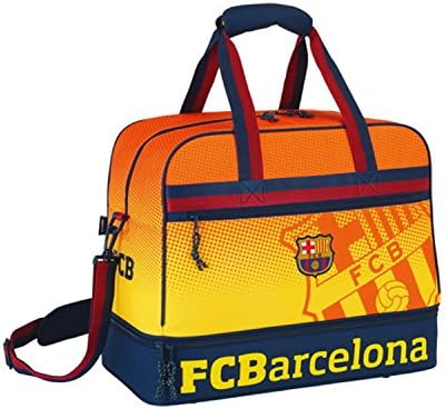 Fc Barcelona Sports Bag with Underneath Storage
