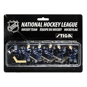 Click here to buy Stiga Toronto Maple Leafs Table Rod Hockey Players.
