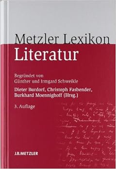 Metzler Lexikon Literatur Begriffe und Definitionen Amazon.de Dieter
