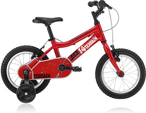 Ridgeback MX-14 Aluminum 14" Children's Bicycle in Gloss Red