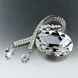 Swarovski Crystal Round Brooches