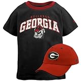 Georgia Bulldogs Infant One on One Cap & Tee Combo