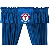 MLB Texas Rangers - 5pc Boys Drapes and Valance Set