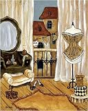 French Boudoir II art print 30x24cm by Krista Sewell