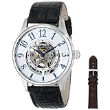 Stuhrling Original Men's 746L.SET.01 Delphi Solaris Automatic Skeleton Silver...