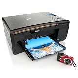 Kodak 12MP Digital Camera and All-In-One Printer Bundle - Red