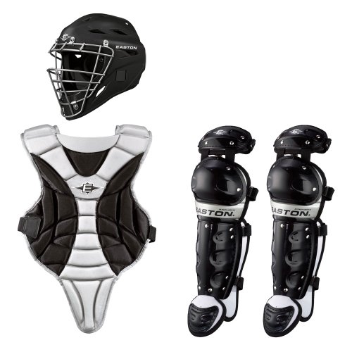 Easton Black Magic Junior/Youth Catcher's Gear Box Set (Ages 6-8)