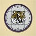 LSU Tigers Art-Glass Clock
