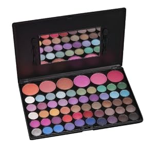 Coastal Scents ® 56 Piece Blush & Eye Shadow Palette