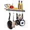 Rack It Up by Enclume Wall Bar Pot Rack with Shelf
