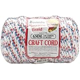 Pepperell Bonnie Macrame Craft Cord, 6mm 100-Yard