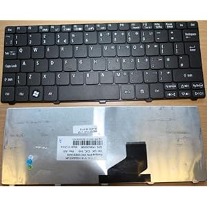Gateway PK130E91A08 Black UK Replacement Laptop Keyboard (KEY712)