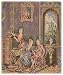 Noblessa Having A Good Time 20X20 Italian Tapestry