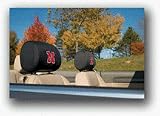 Nebraska Cornhuskers Head Rest Covers - Set of 2