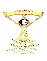 Masonic 10K Yellow Gold Brooches