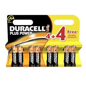 Duracell Plus 4 Aa Plus 4 Free