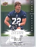 Chris Long RC (RC - Rookie Card) St. Louis Rams / 2008 Upper Deck First Edition Football Card # 205 / NFL Football Trading Card in Screwdown!