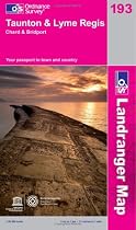 Taunton and Lyme Regis, Chard and Bridport (OS Landranger Map)