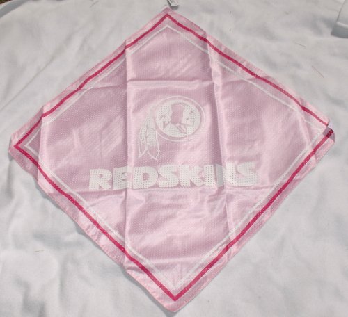 WASHINGTON REDSKINS NFL Sponored Pink Breast Cancer Awareness Jersey Bandana Size: 21
