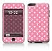 PINK MONOGRAM Design Apple iPod Touch 2G 3G 2nd 3rd Generation 8GB 16GB 32GB Vinyl Skin Decal Cover Sticker Protector (Matte Finish)+ Free Screen Protector